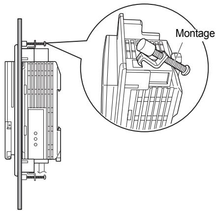 OMRON ZF-MDC - Montage sur un tableau - 12