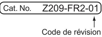 OMRON ZF-MDC - Historique des révisions - 1