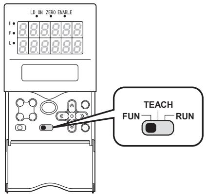 OMRON ZF-MDC - Changement de mode - 1