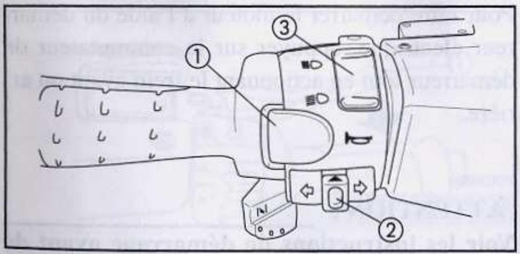 MBK NITRO - Commutateurs sur le guidon - 1