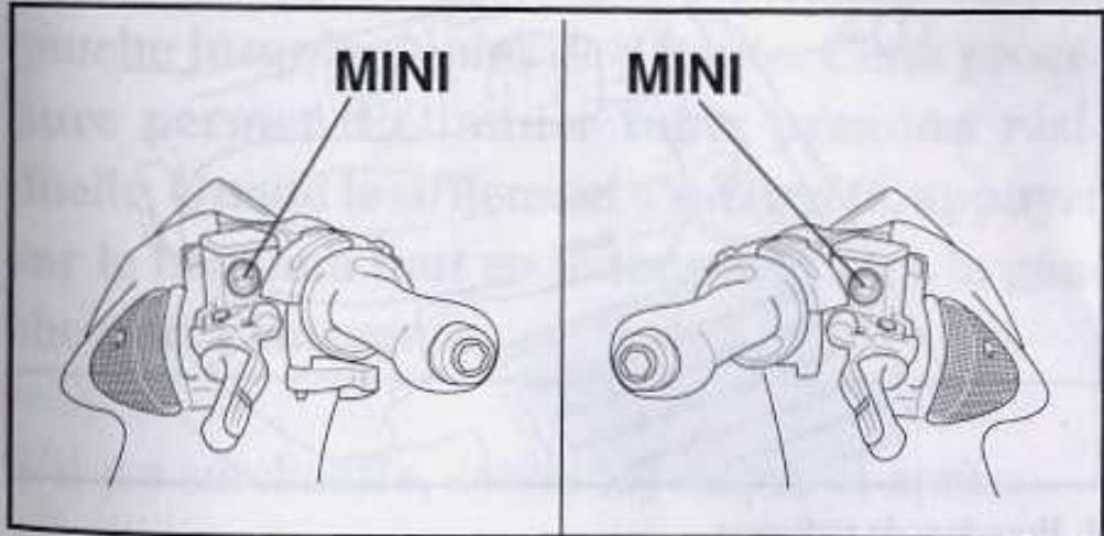 MBK NITRO - Vérification du niveau de liquide de frein - 1