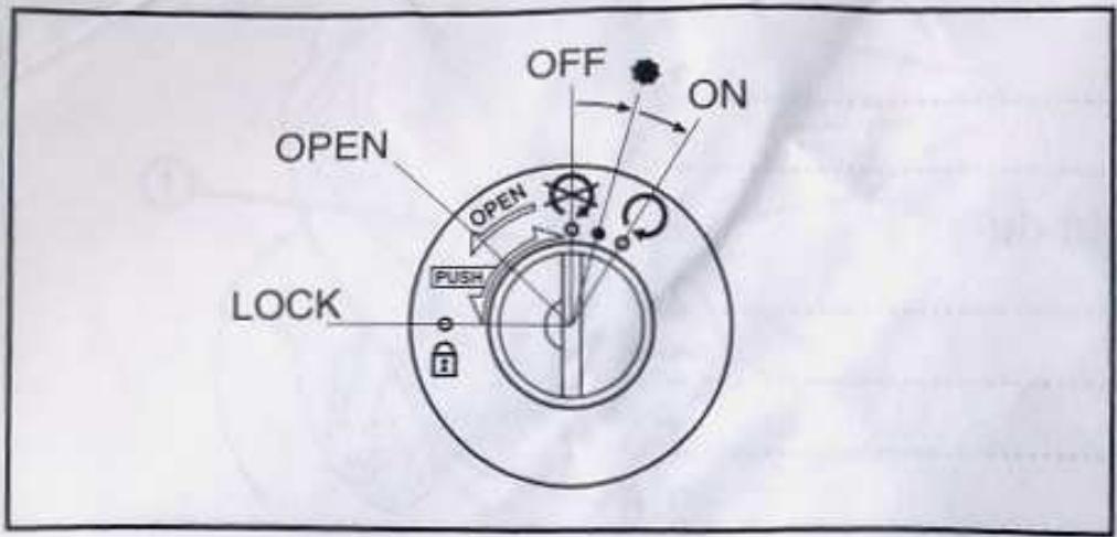 MBK NITRO - Contacteur à clé - 1