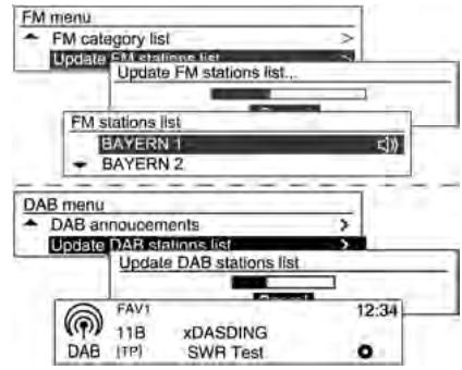 CHEVROLET SPARK - Menu AM/FM  List des stations FM/AM - 4