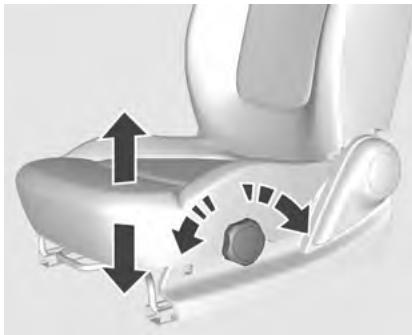 CHEVROLET SPARK - Hauteur de siège - 1