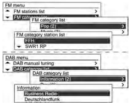 CHEVROLET SPARK - Menu AM/FM  List des stations FM/AM - 2