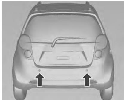 CHEVROLET SPARK - Aide au stationnement - 1