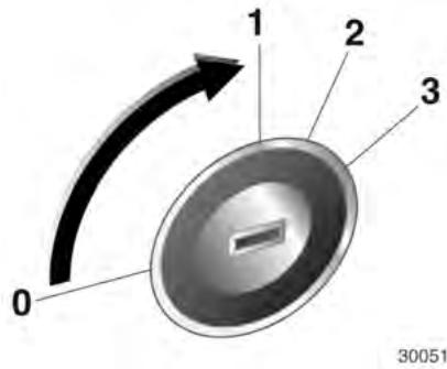 CHEVROLET SPARK - Positions de la serrure de contact - 1