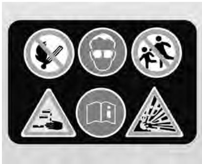 CHEVROLET SPARK - Étiquette d'advertissement - 1