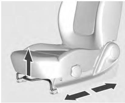 CHEVROLET SPARK - Position du siège - 1