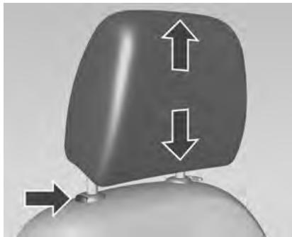 CHEVROLET SPARK - Réglage des appuis-tête - 1