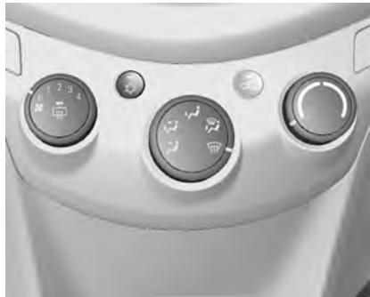 CHEVROLET SPARK - Désembuage du pare-brise Type 1 - 2