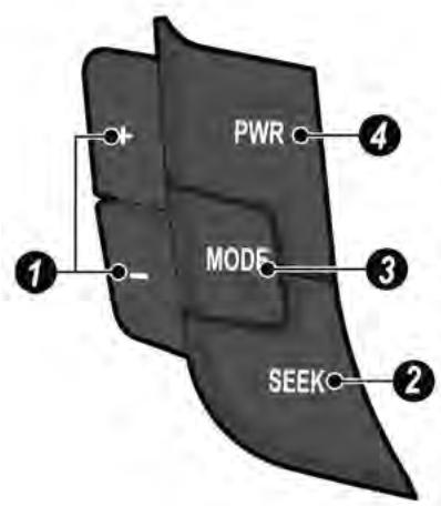 CHEVROLET SPARK - Télécommande audio au volant : option - 1