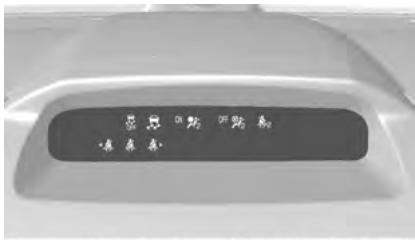 CHEVROLET SPARK - Témoins de la console centrale - 1