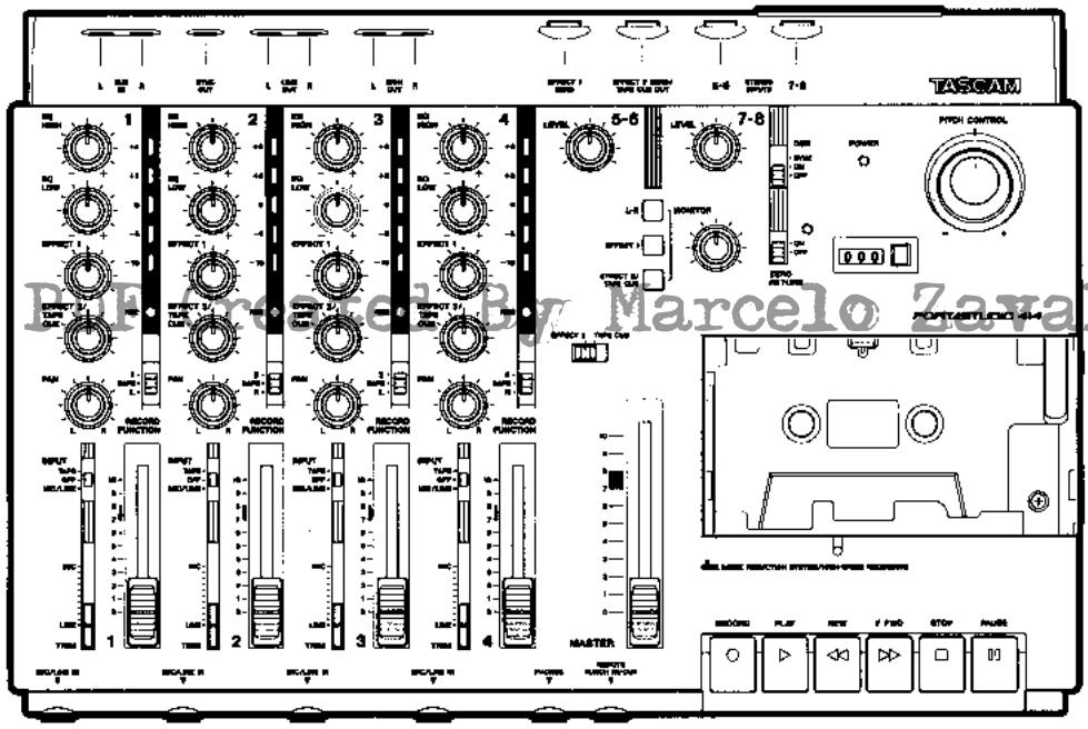 TASCAM 414 PORTASTUDIO - 1