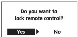 PANASONIC WHADC1216H6E5 - Select to lock the Remote Controller. - 1