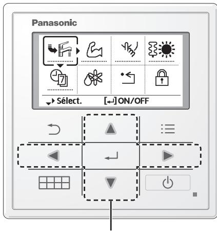 PANASONIC WHADC1216H6E5 - Comment utiliser le menu rapide - 3