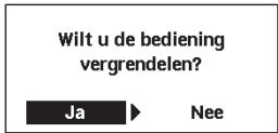 PANASONIC WHADC1216H6E5 - Selecteer om de afstandsbediening te vergrendelen. - 1