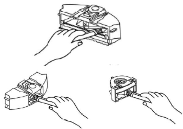KOENIG SWR22 - Assemblage et démontage du bac à déchets: - 8
