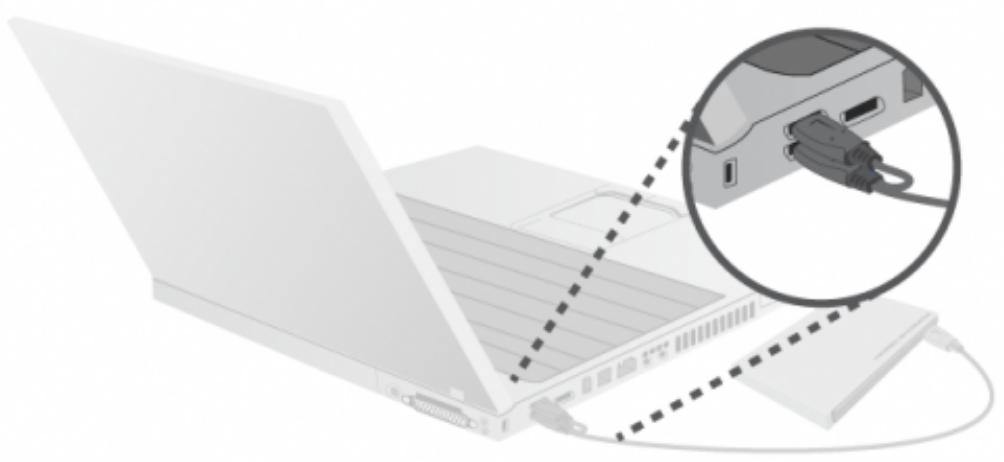 LACIE PORSCHE DESIGN P'9233 - Cable USB en y - 1