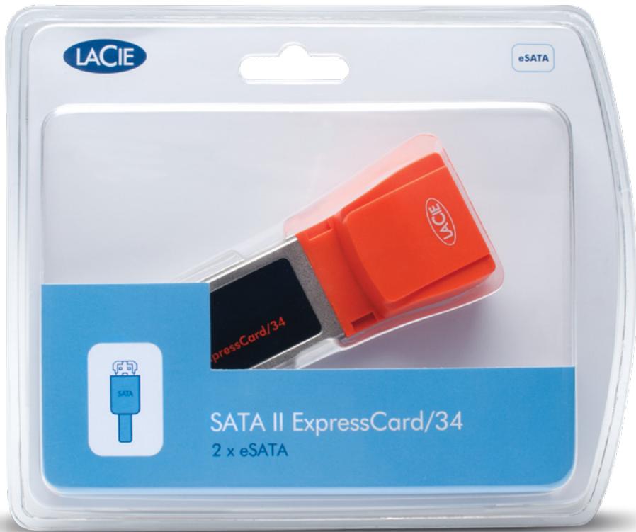 LACIE SATA II EXPRESSCARD/34 - 1