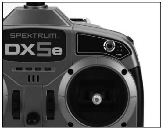 SPEKTRUM DX5E - HI/LO RATE - 1