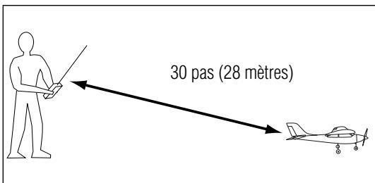 SPEKTRUM DX5E - TEST de la portée - 2