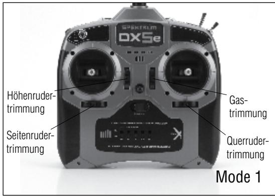 SPEKTRUM DX5E - DIGITALER TRIMM - 1