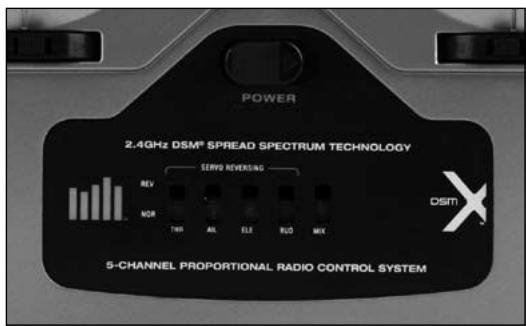 SPEKTRUM DX5E - Reverse des SERVOS - 1