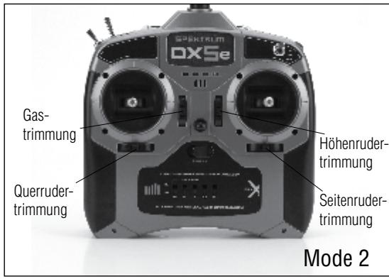 SPEKTRUM DX5E - DIGITALER TRIMM - 2