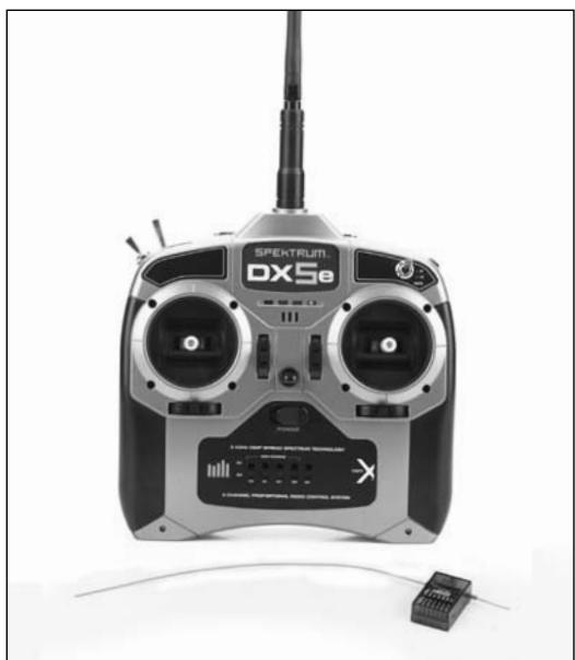 SPEKTRUM DX5E - Spektrum DX5E - emetteur LONGUE PORTEE 5 VOIES DSM - 1