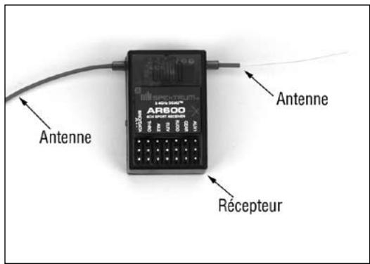 SPEKTRUM DX5E - Installation du récepteur - 1