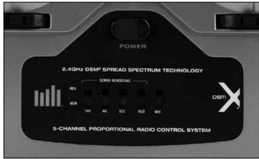SPEKTRUM DX5E - SERVOUMKEHR - 1