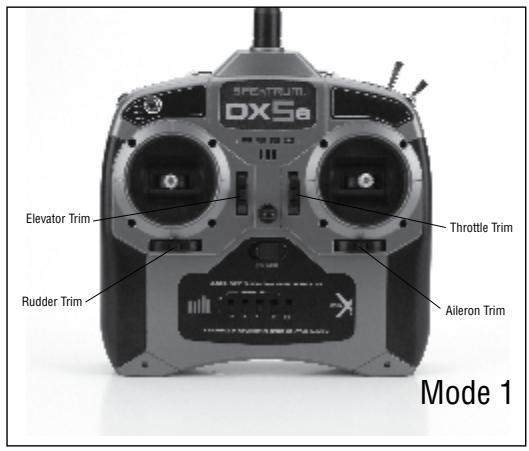 SPEKTRUM DX5E - DIGITAL TRIMS - 2