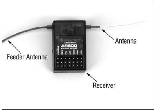 SPEKTRUM DX5E - RECEIVER INSTALLATION - 1