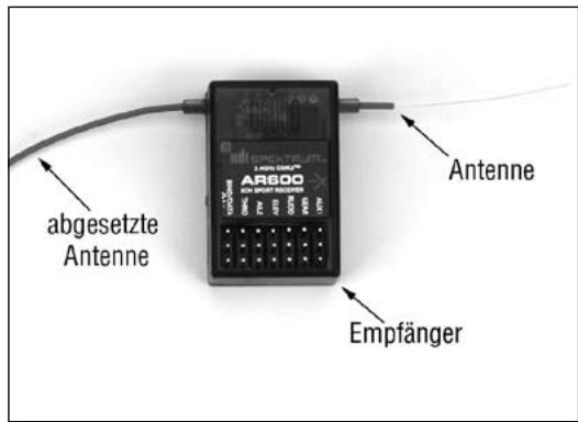 SPEKTRUM DX5E - EMFPÄNGEREINBAU - 1