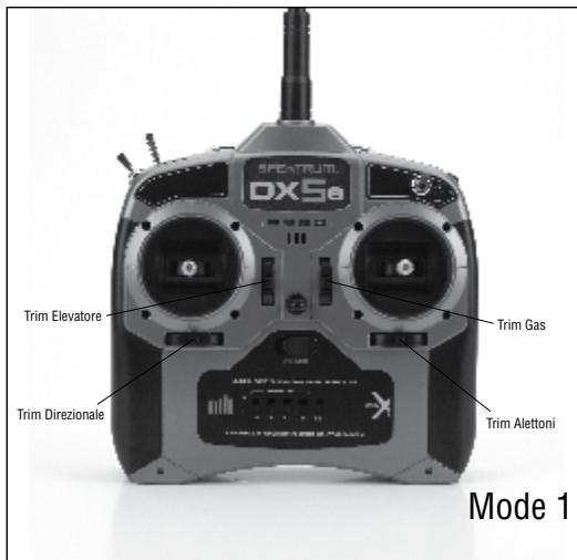 SPEKTRUM DX5E - TRIM DIGITALI - 2