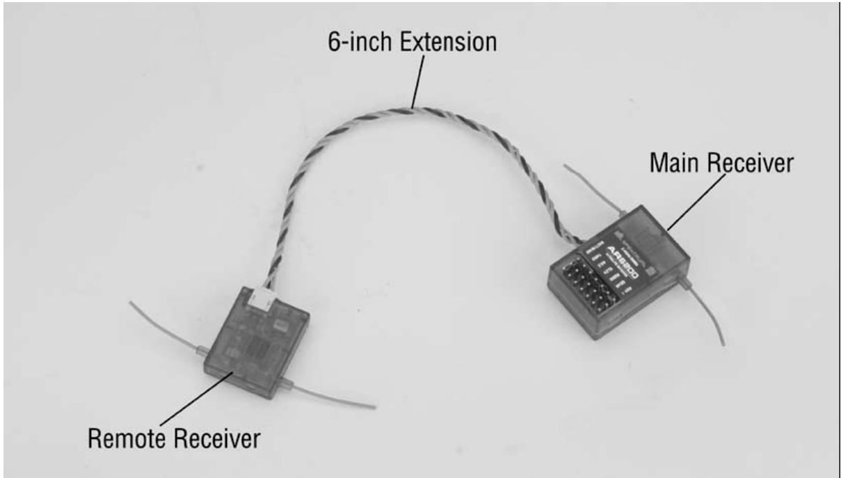 SPEKTRUM DX6I - Installation des récepteurs et des servos - 1
