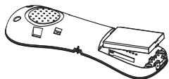 SWISSVOICE ESENSE - Insérer la batterie - 2