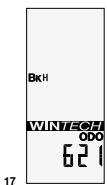 MAVIC WINTECH FS - CONSULTING THE DIFFERENT ODOMETERS - 4
