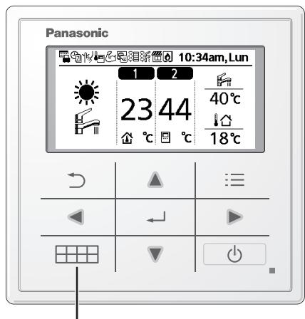 PANASONIC WHUQ16HE8 - como utiliser el menu=rápido - 1