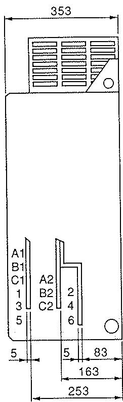 TELEMECANIQUE ALTISART 3 - Encombrements - 1