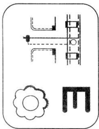TRIOMPH ETF 947 - COUTURE EN FORMES DE ZIG-ZAG - 1