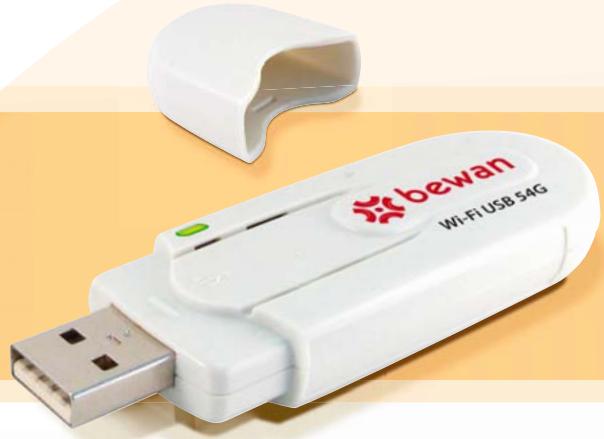 BEWAN BWIFI-USB54G - Adaptateur réseau sans fil G - 1