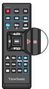 VIEWSONIC PJD5233, PJD5234, PJD5533W - Verrouillage des touches de contrôle - 1