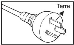 VIEWSONIC PJD5233, PJD5234, PJD5533W - Notes sur le cordon d'alimentation secteur - 1
