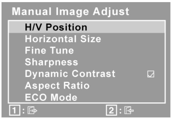 VIEWSONIC VA2212M-LED - Contrôle Explication - 12
