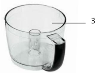 CUISINART MINI PROCESSOR - SHARP. - 3