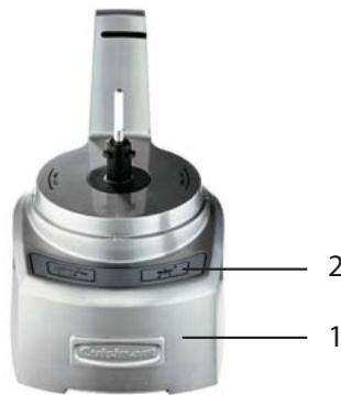 CUISINART MINI PROCESSOR - OPGELET! HET MES IS VLIJMSCHERP. - 4