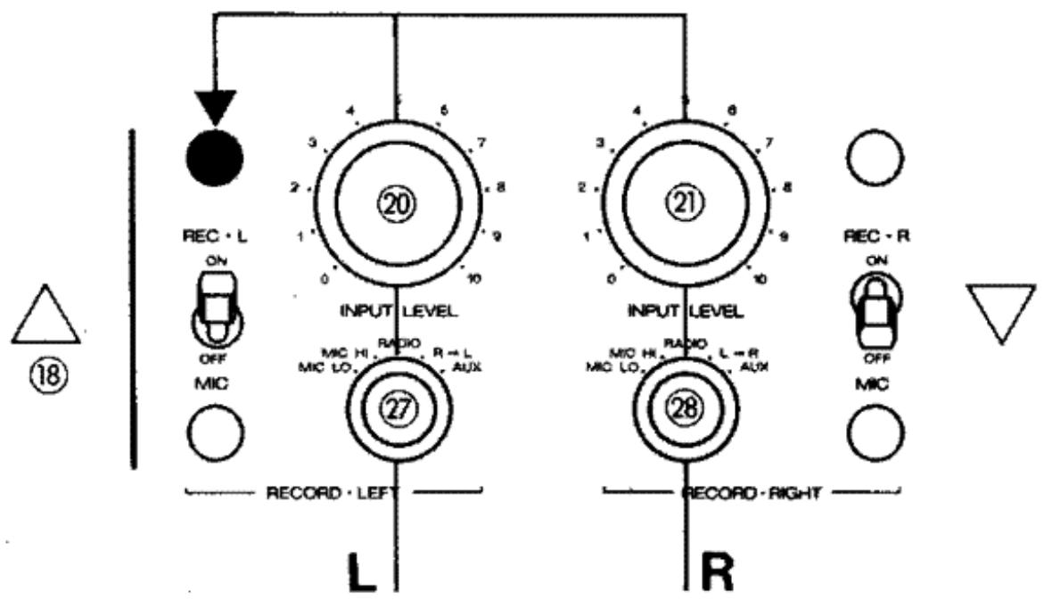 STUDER REVOX B77 - Enregistrement du canal gauche - 1