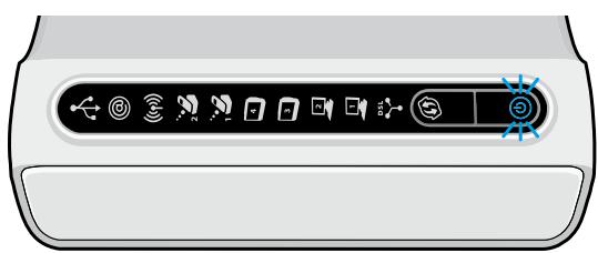 BELGACOM INTERNET-TV - Vérifiez si le modem s'allume. - 1